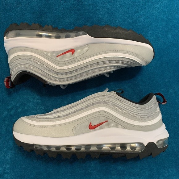 Nike Air Max 97 G Silver Bullet Golf Shoes Mens Size 6 / Women’s 7.5 CI7538-001 - Picture 3 of 8